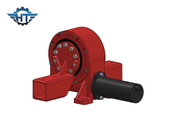 Single Worm Gear Slew Drive Gearbox สำหรับระบบติดตามแสงอาทิตย์แนวนอน