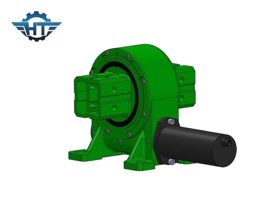 แกนเดี่ยวแนวตั้ง Solar Slew Drive Gearbox 7320 Nm สำหรับ Flat Auto PV Trackers