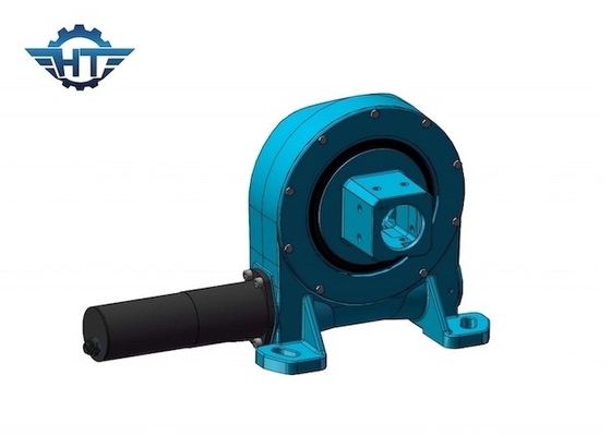 แกนเดี่ยวขนาดเล็ก Solar Slew Drive Gearbox สำหรับ 24VDC Drived PV ระบบติดตามอัตโนมัติ