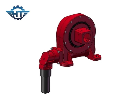 เฟืองตัวหนอนแกนเดี่ยว Slewing Drive สำหรับระบบติดตามมอเตอร์ไฟฟ้า 24vdc