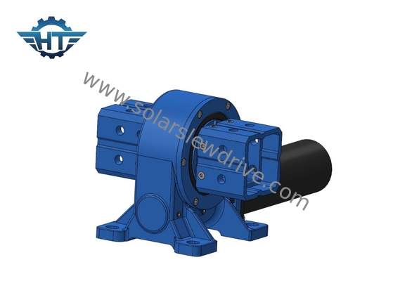 ประสิทธิภาพสูง Worm Gear Slewing Drive การล็อคตัวเองสําหรับพลังงานแสงอาทิตย์ที่สามารถปรับปรุงได้