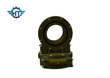 ประสิทธิภาพการส่งสูง SDE7 Gear Slew Drive กระปุกเกียร์แกนคู่และล็อคตัวเองสำหรับตัวติดตามพลังงานแสงอาทิตย์