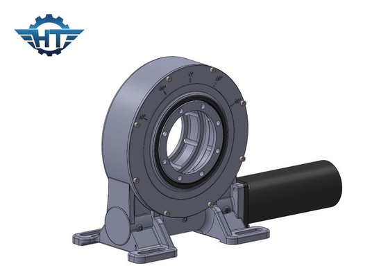 ซื้อ 9 นิ้ว 50Mn ซองแนวตั้ง Slew Drive Gearbox สำหรับตัวติดตามพลังงานแสงอาทิตย์แกนเดี่ยวแนวนอน online manufacture